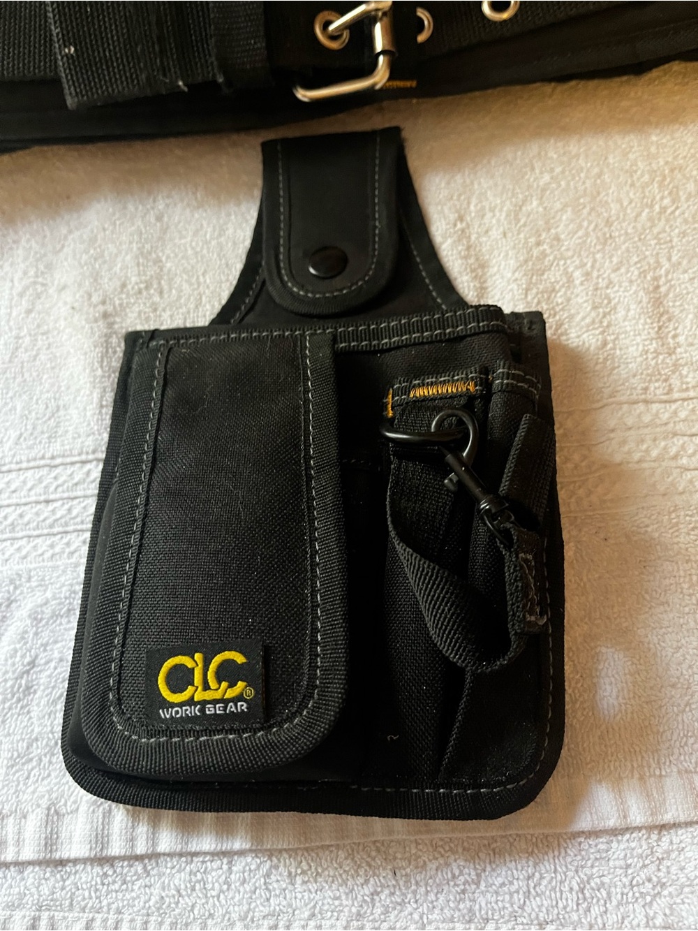CLC 2 Pc Tool Belt & Pouch - Picture 3 of 8